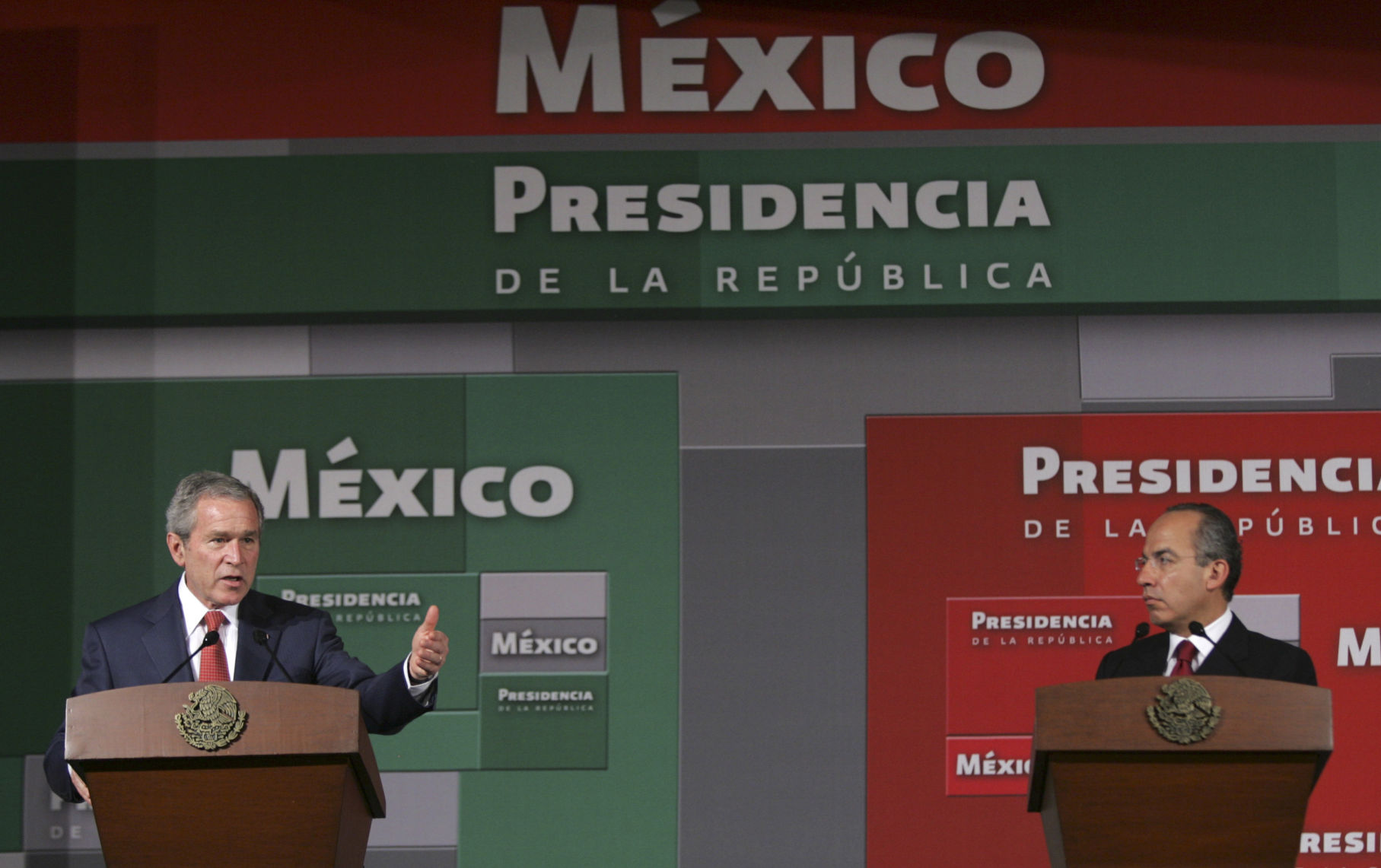 Mexico US Bush